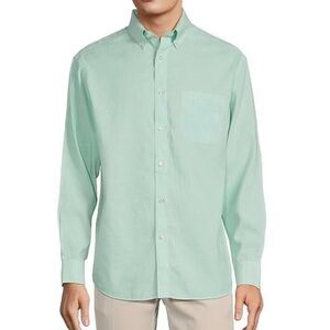 Like new mint green Roundtree and Yorke button up